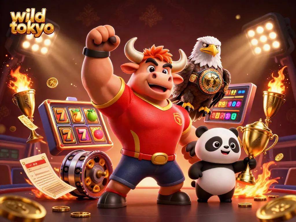Experience wild tokyo online gaming with vibrant characters in a thrilling casino scene.