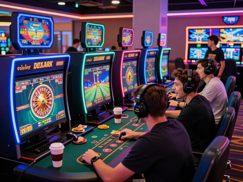 Exciting online casino scene with players enjoying MM88 gaming experience.