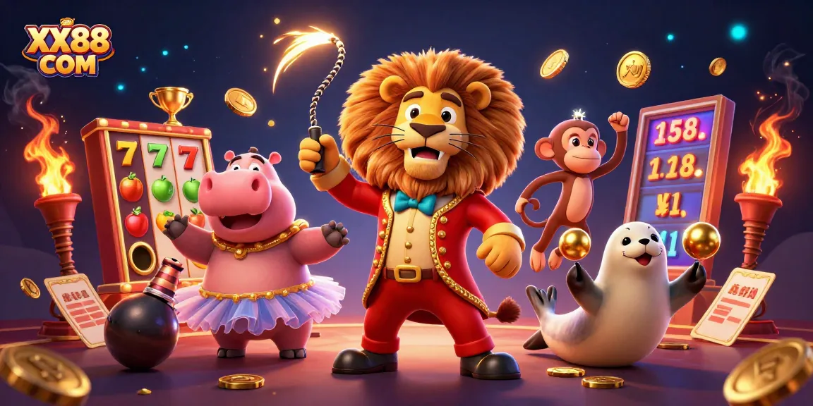 Experience the excitement of XX88 COM with dynamic slots, jackpots, and vibrant casino elements.