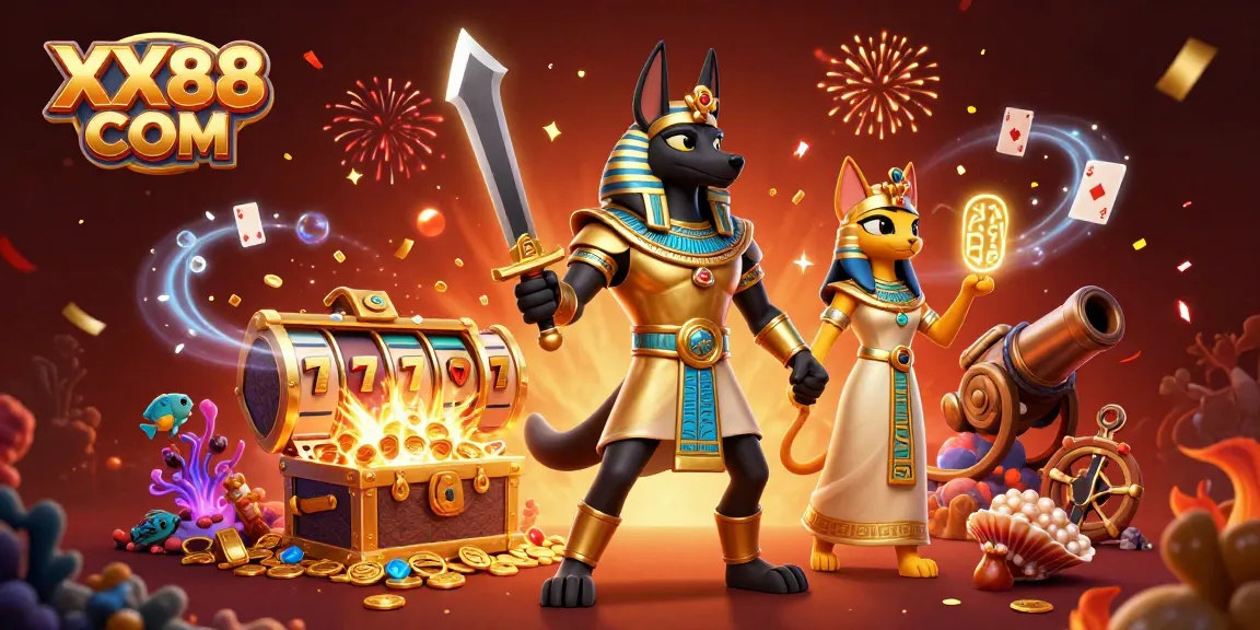 Experience thrilling gameplay with XX88 COM as ancient warriors and treasures unite in an exciting casino adventure.
