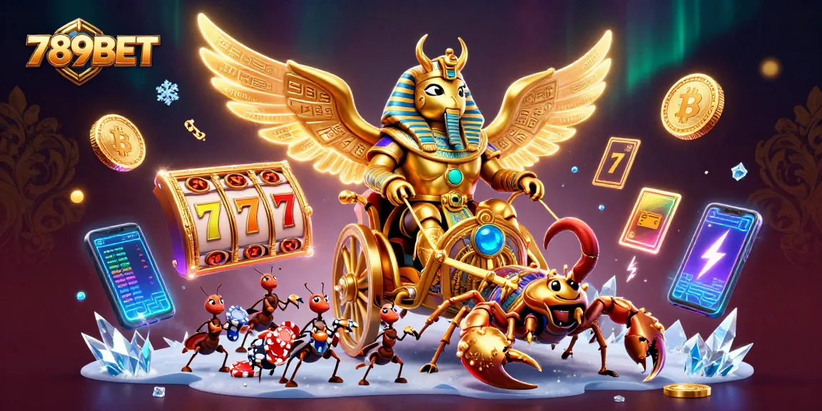 Enhance your gaming with 789BET's vibrant and dynamic casino adventures illustration.