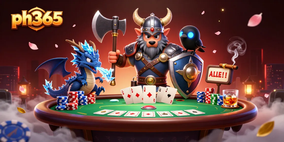 Engage in thrilling online gaming at ph365 with dynamic poker action and captivating characters.